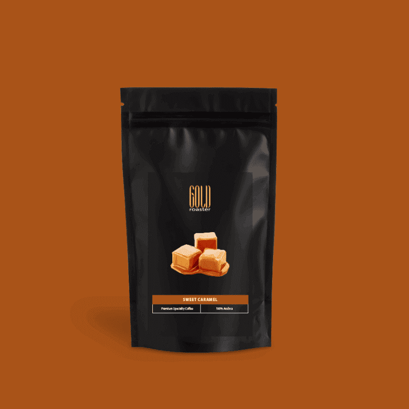 Sweet-Caramel-Flavoured-Coffee-Beans